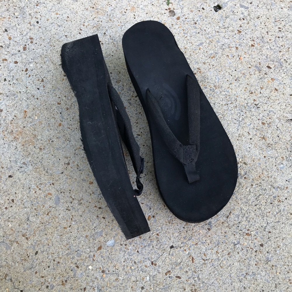 Black Platform Rainbows